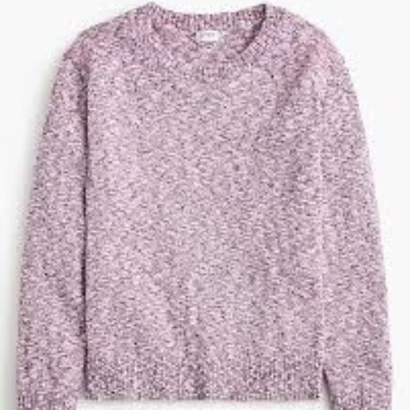 J. Crew Magenta Grape Crewneck Beach Sweater/NWT/S - Picture 1 of 10